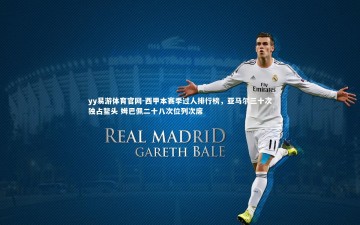 yy易游体育官网-西甲本赛季过人排行榜，亚马尔三十次独占鳌头 姆巴佩二十八次位列次席